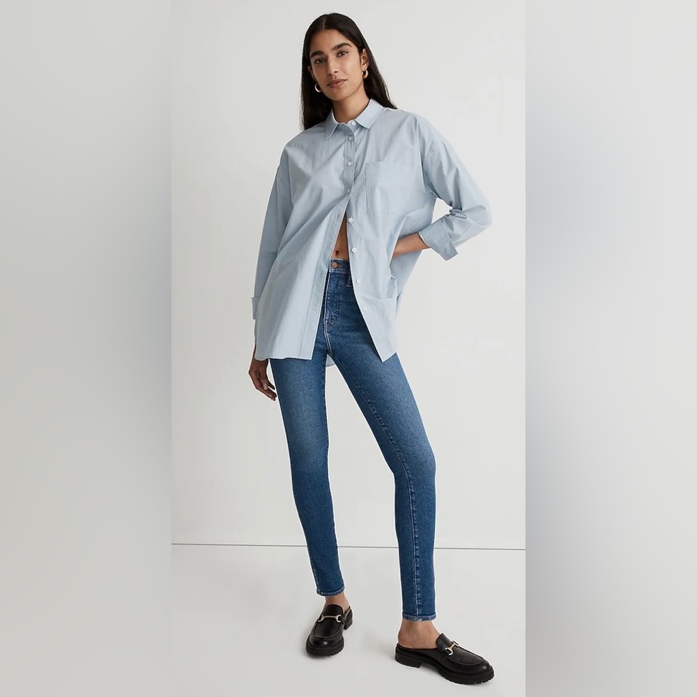 Madewell 10" High-Rise Skinny Jeans in Size 30